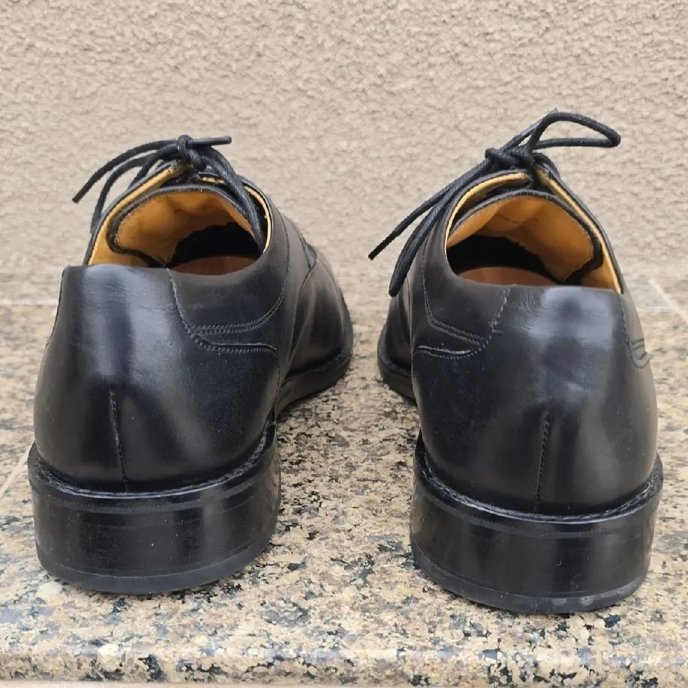 Cole Haan Black Leather Men's Derbys